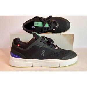 Size 8 Womens -  On Cloud THE ROGER Spin Black Indigo 3WD11480683 NEW In Box